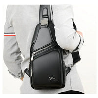 Sacoche homme en simili cuir