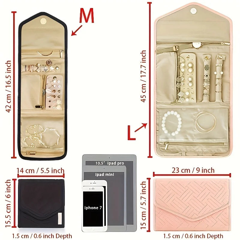 Organisateur de bijoux pliable