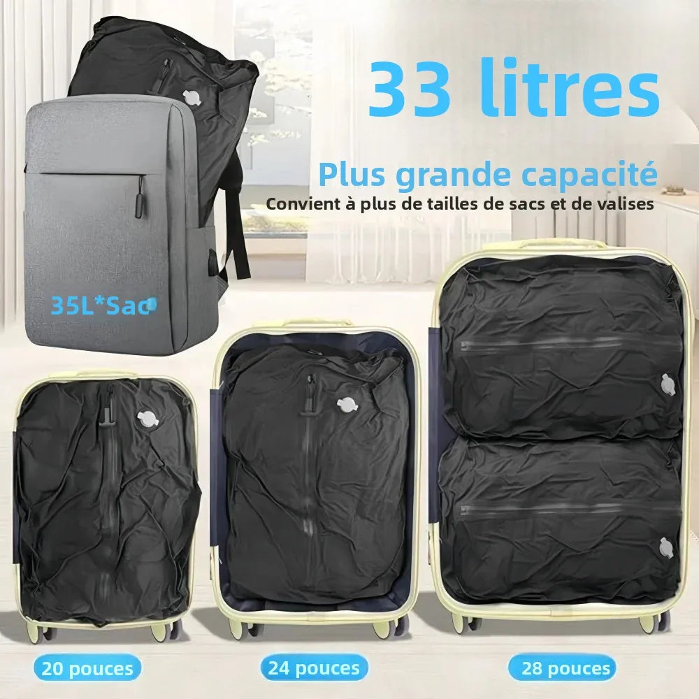 Sac sous vide de voyage pour camping
