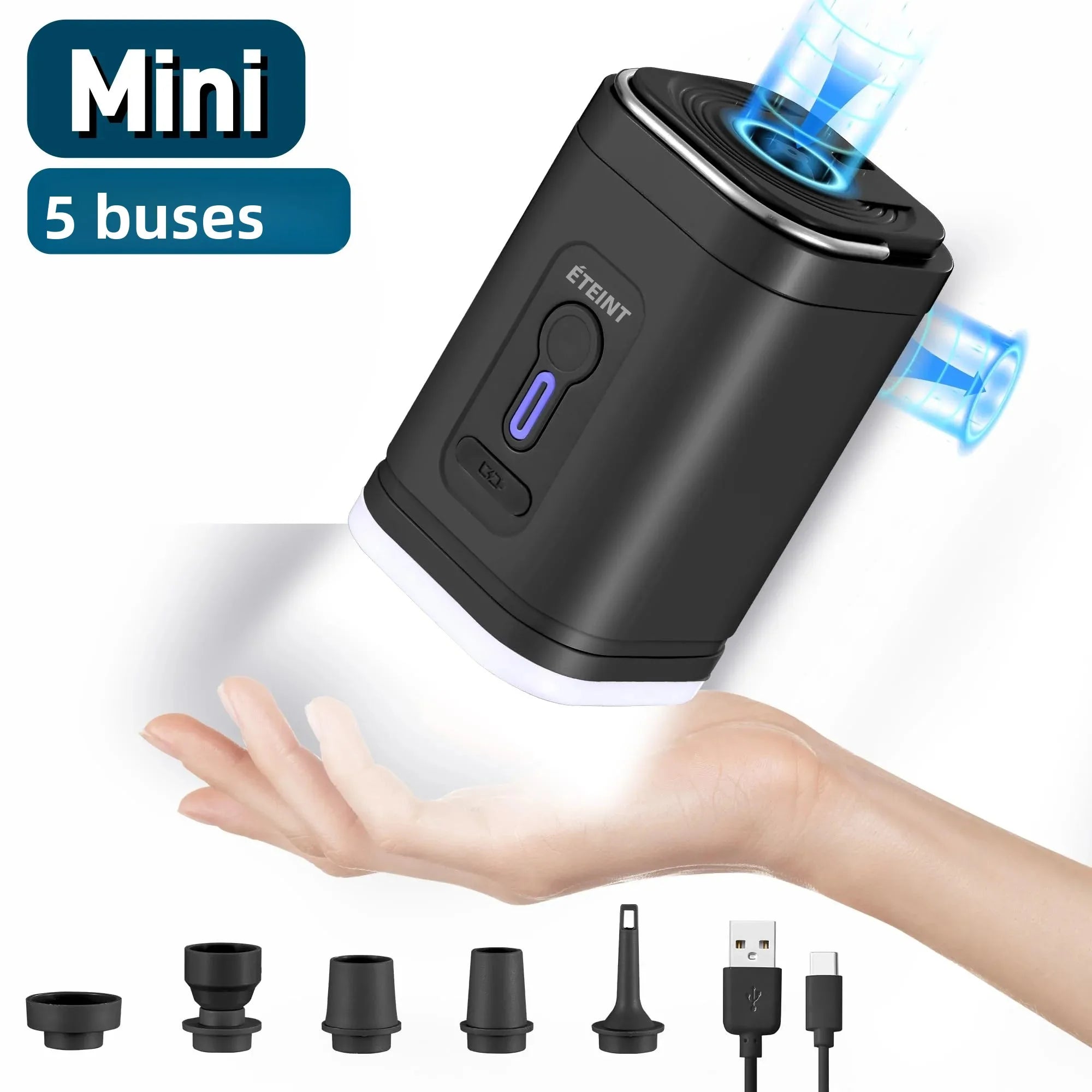 Pompe à air USB pour sacs sous vide