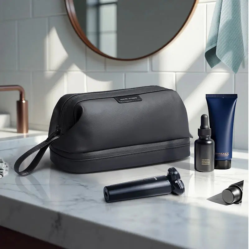 Trousse de toilette homme zippée