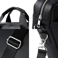 Sac ordinateur homme en cuir rigide