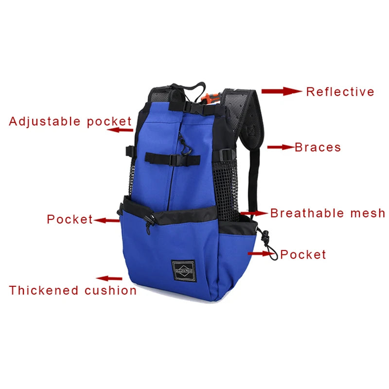 Sac de transport chien respirant