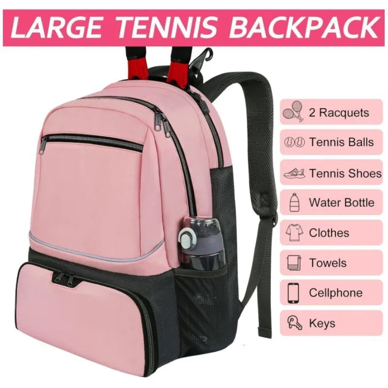 Sac à dos de tennis à compartiment chaussures
