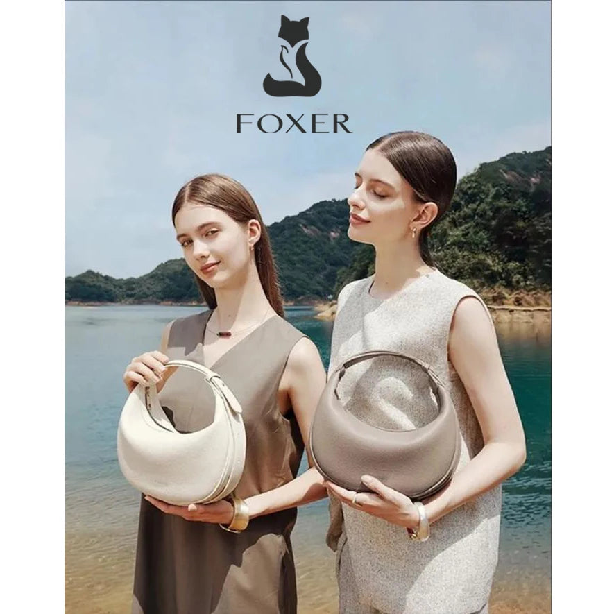 Sac demi-lune femme en simili cuir
