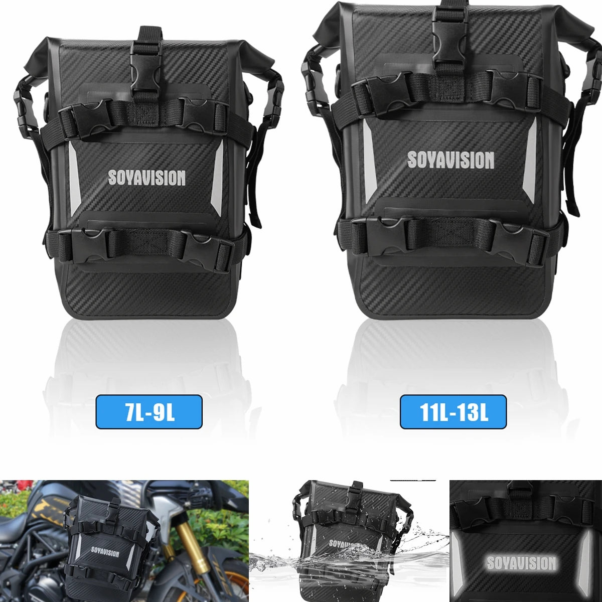 Sacoches moto imperméables