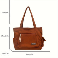 Sac cabas en velours