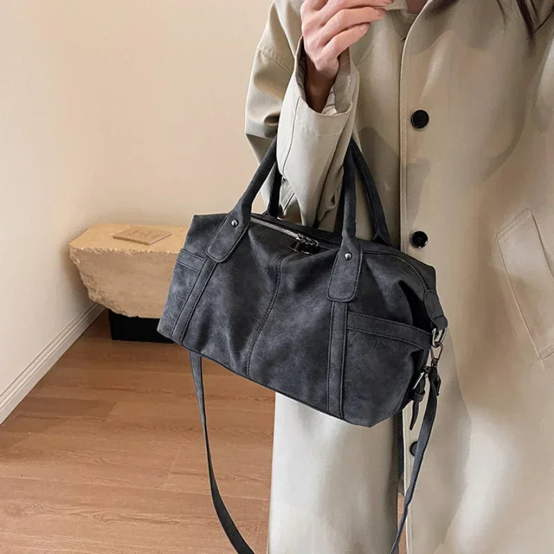 Sac à main femme à bouton-pression