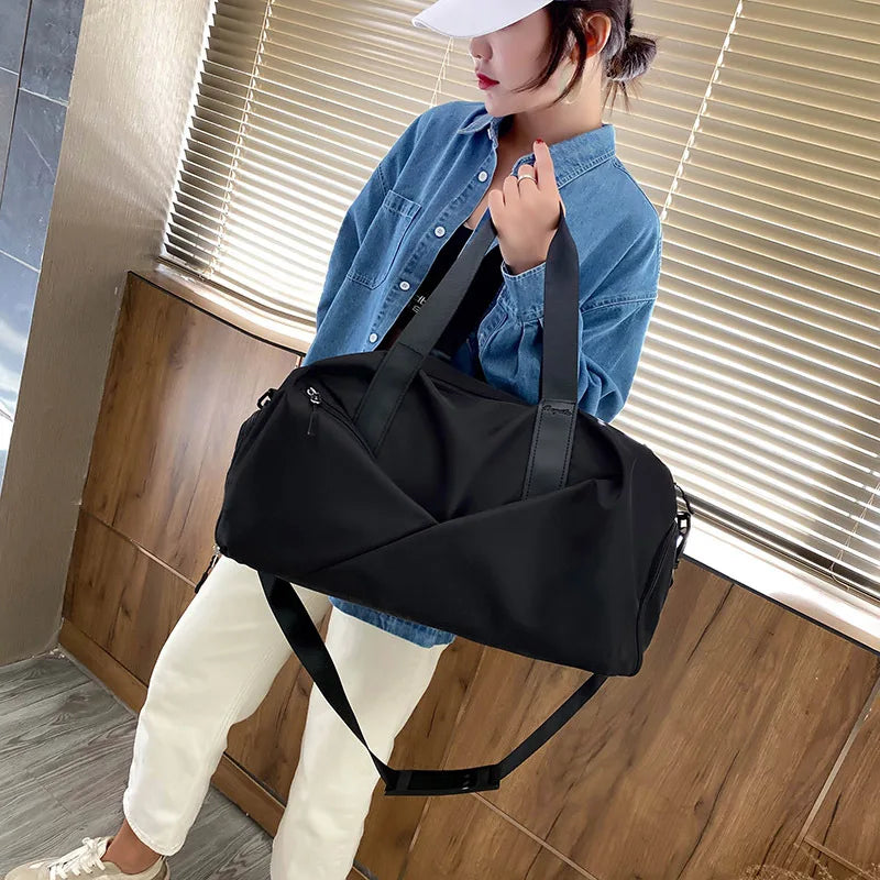 Sac de sport femme à poche humide