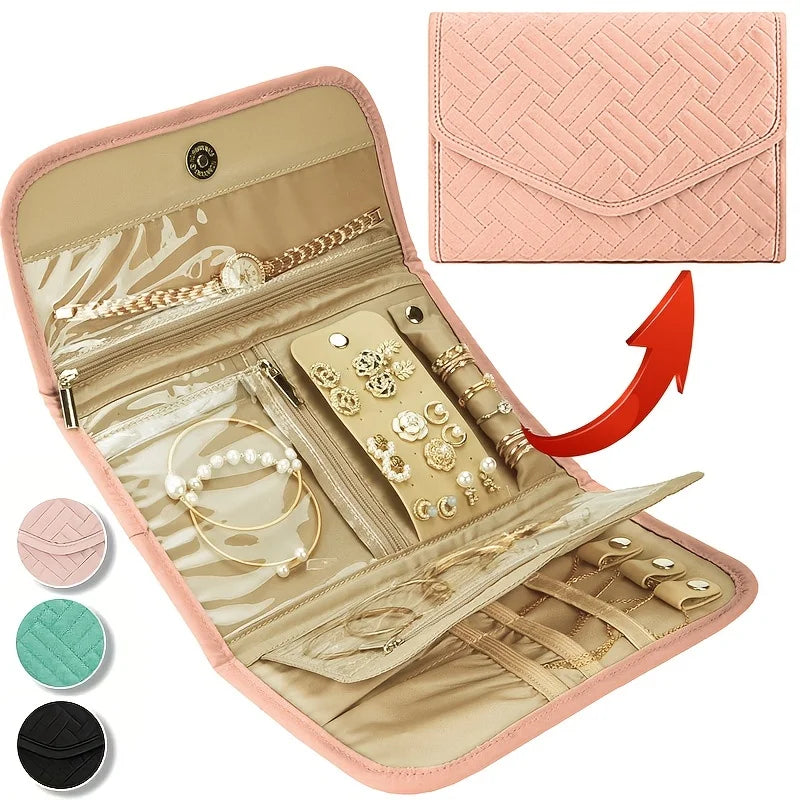Organisateur de bijoux pliable