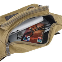Sac banane homme en toile