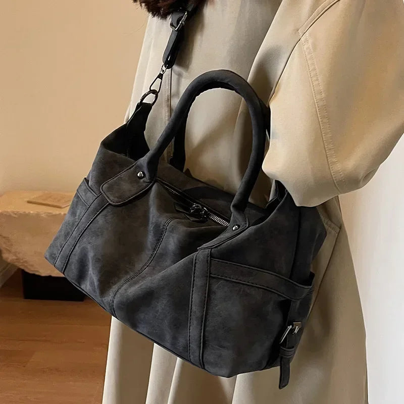 Sac à main femme à bouton-pression