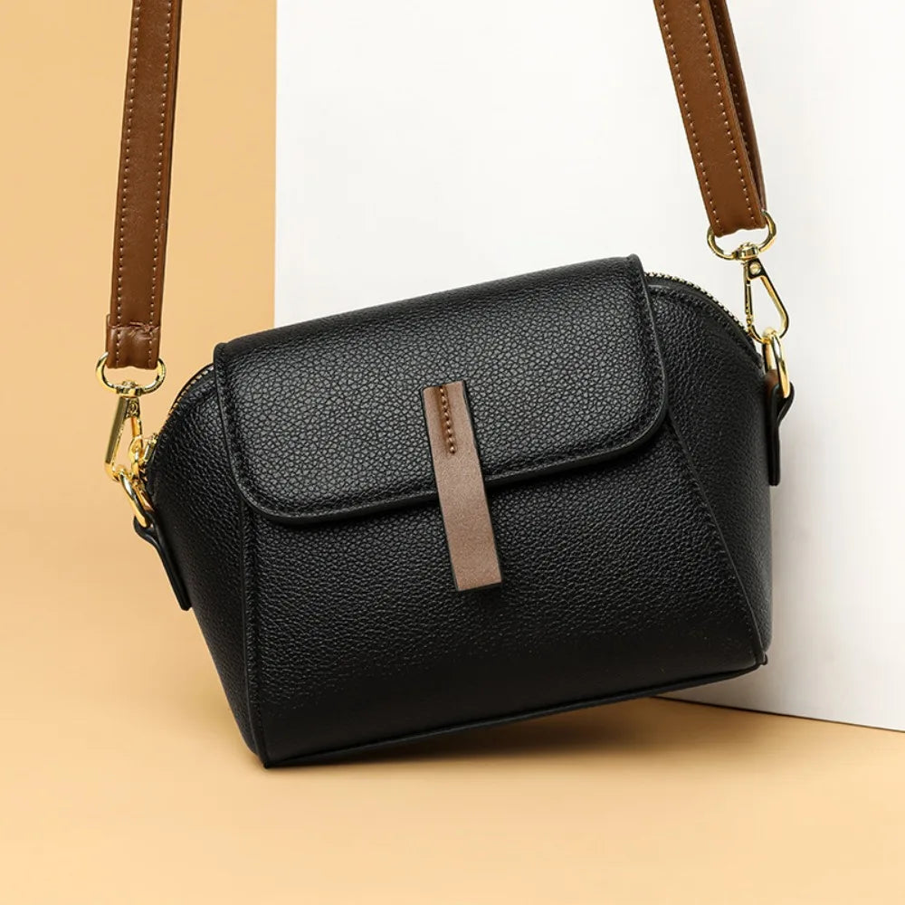 Sac bandoulière femme en cuir véritable