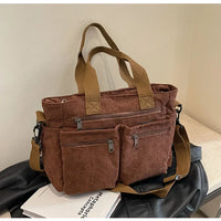 Sac bandoulière en velours