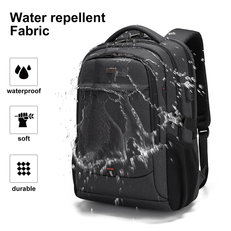 Sac ordinateur avec housse de pluie