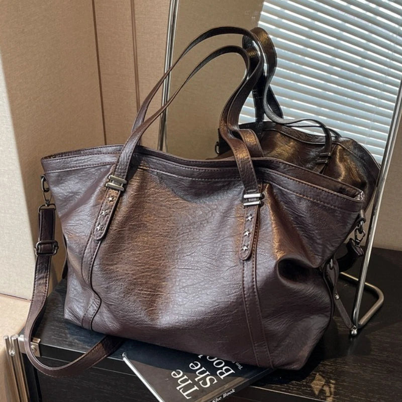 Sac cabas femme en simili cuir