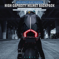Sac à dos moto avec compartiment casque