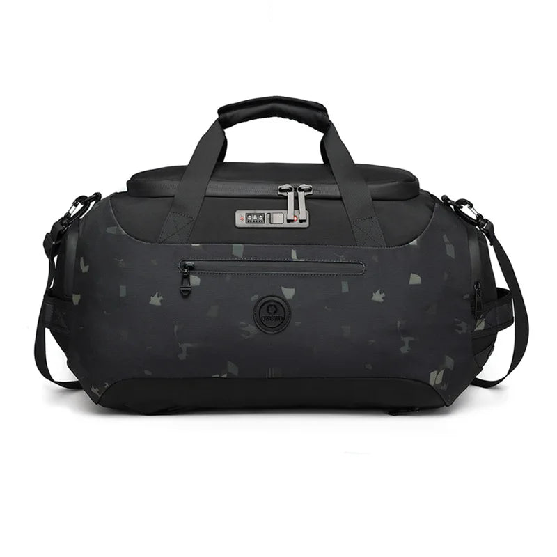 Sac de voyage sport homme à poche humide