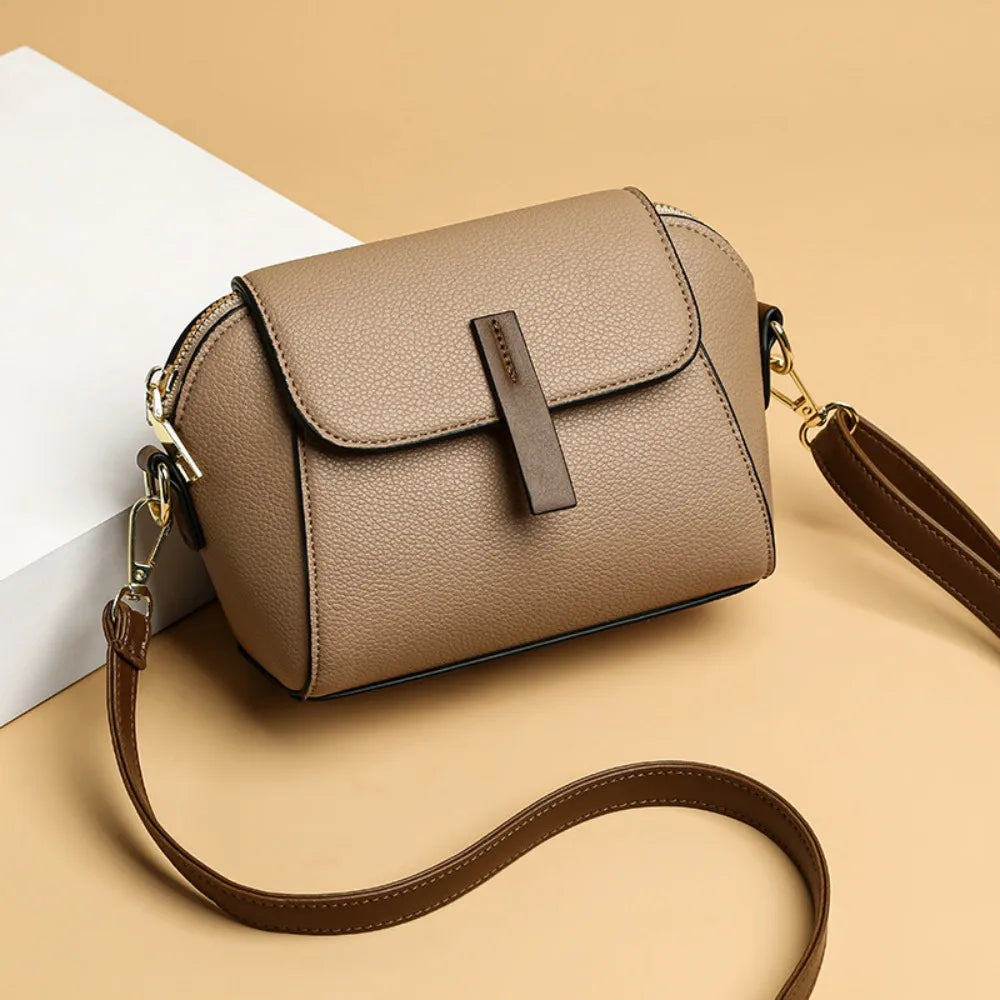Sac bandoulière femme en cuir véritable