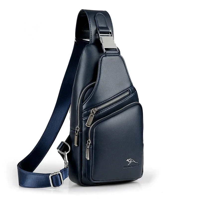 Sacoche homme en simili cuir