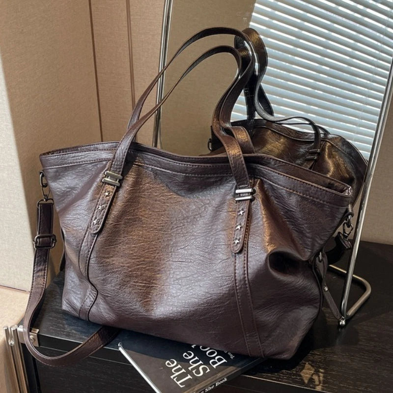 Sac cabas femme en simili cuir