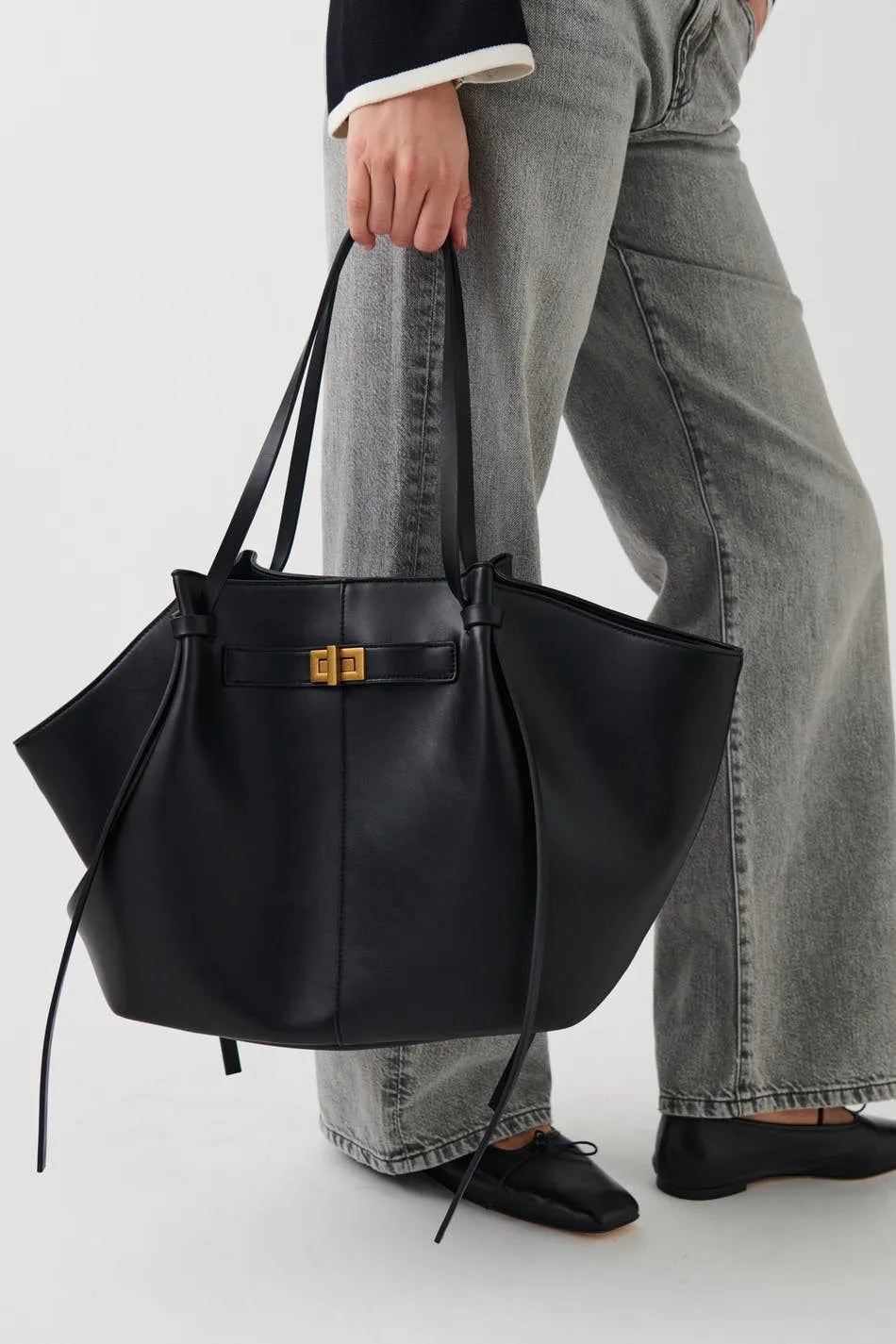 Sac à main trapèze femme
