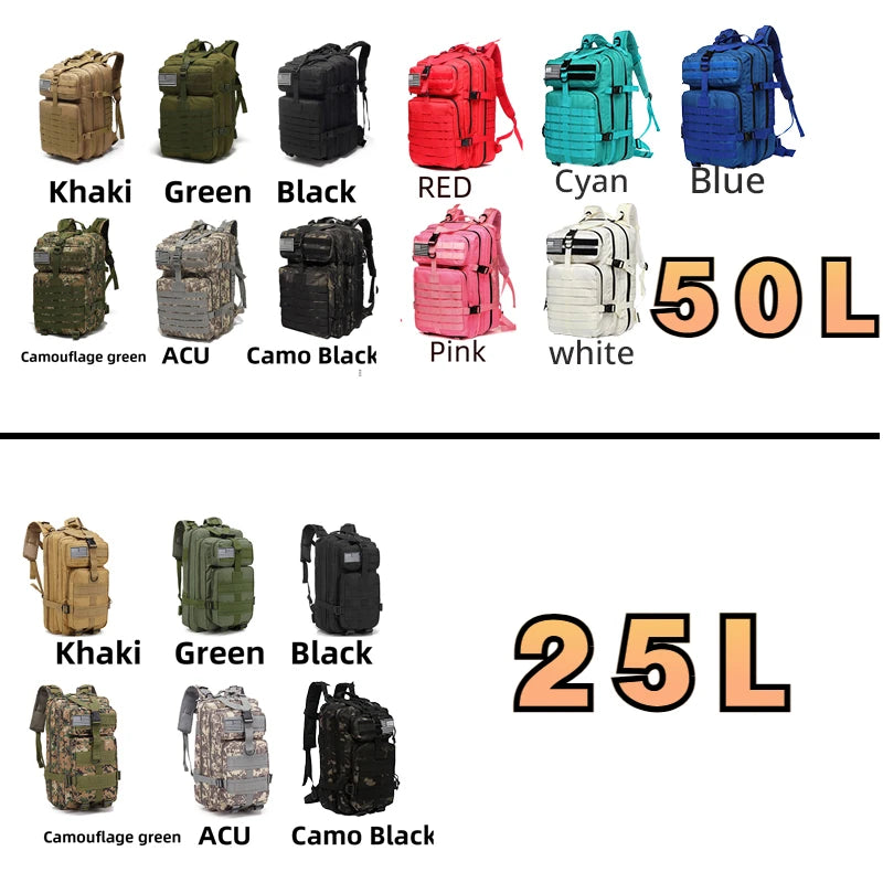 Sac à dos tactique imperméable