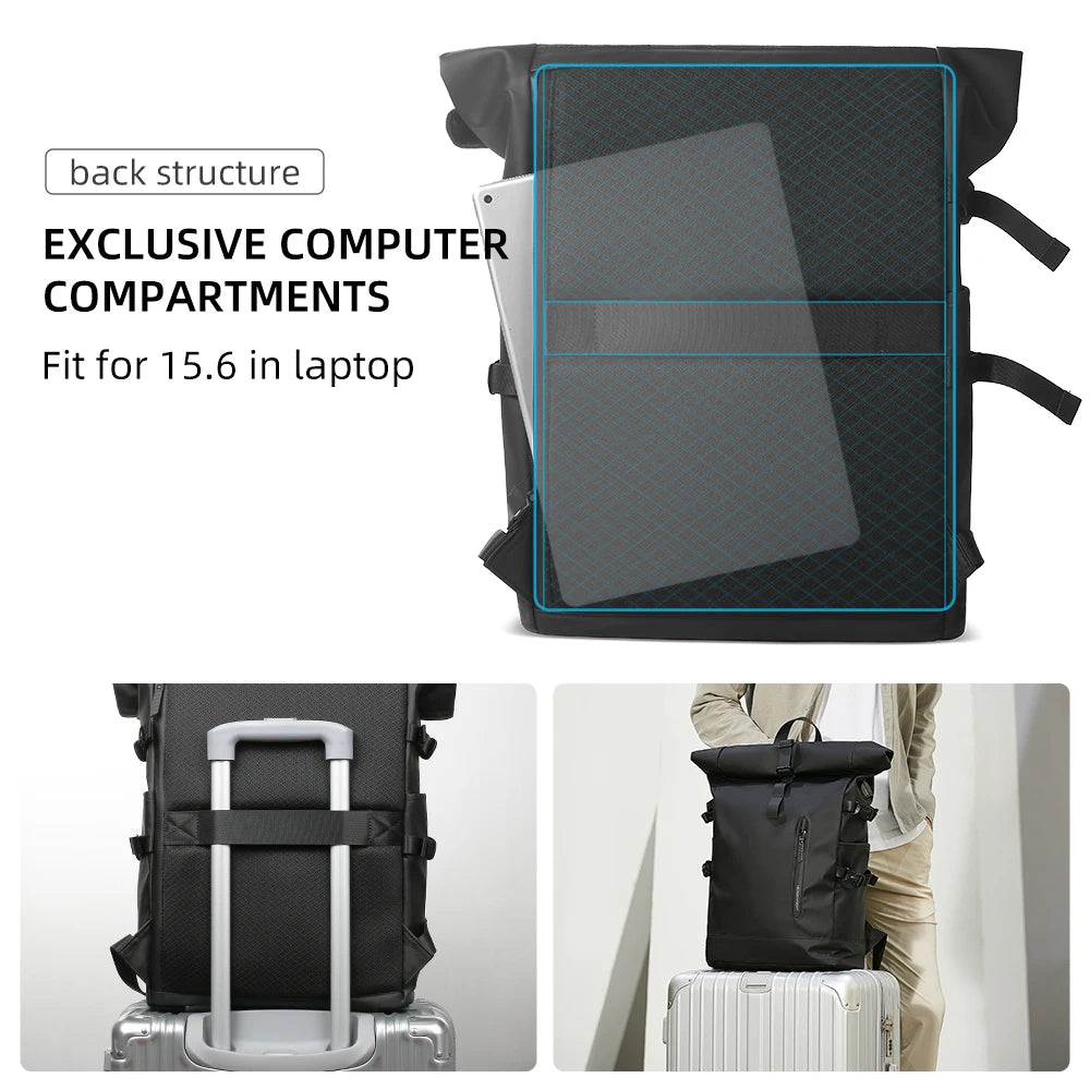 Sac ordinateur extensible