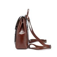 Sac à dos femme en cuir véritable