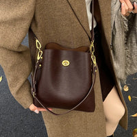Sac seau femme en simili cuir