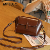 Sac à main rond femme en cuir véritable