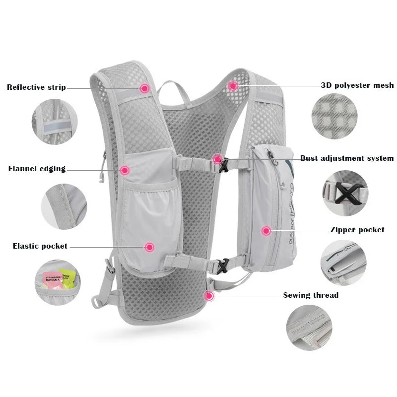 Gilet d’hydratation trail