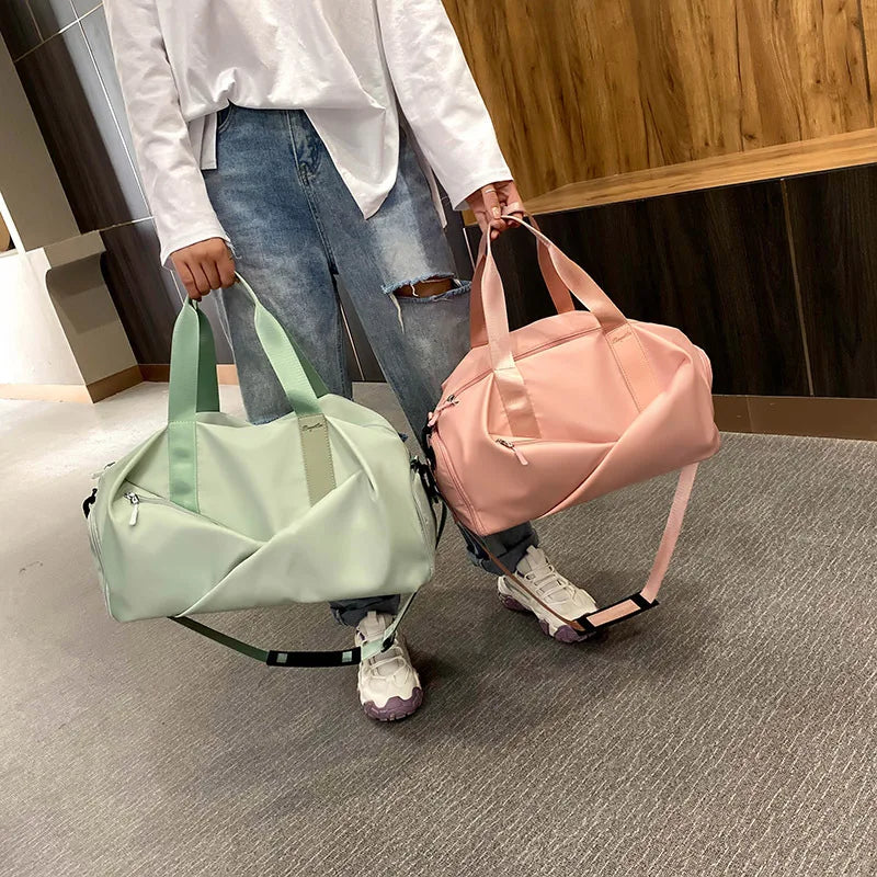Sac de sport femme à poche humide