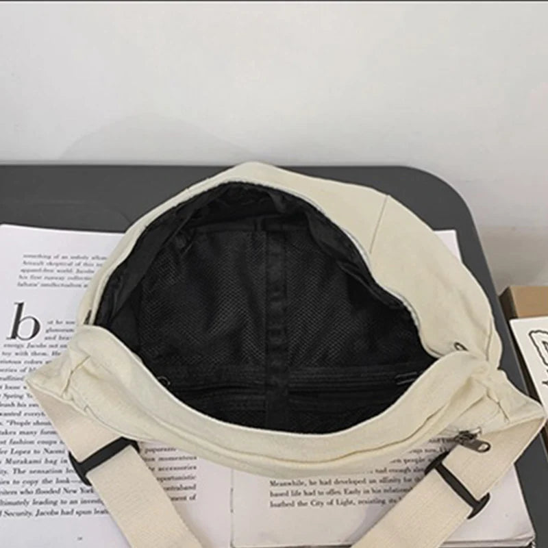 Sac banane unisexe en toile