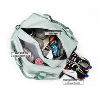 Sac de sport femme à poche humide