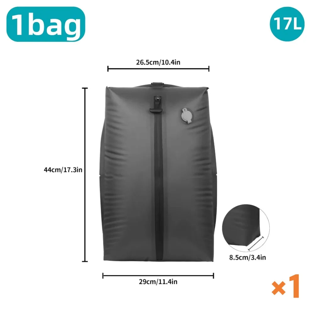 Sac sous vide de voyage pour camping