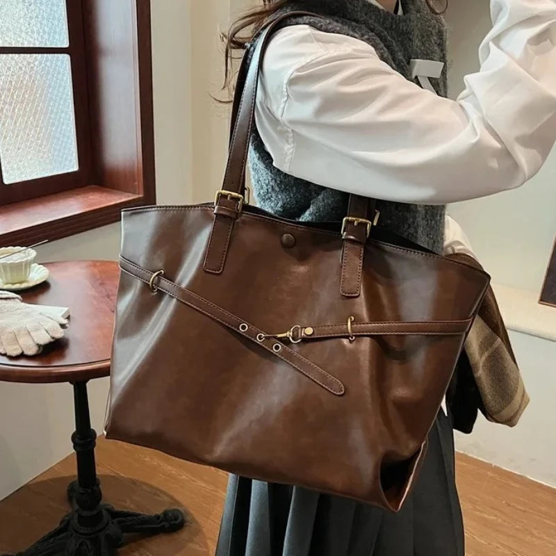 Sac cabas femme en simili cuir