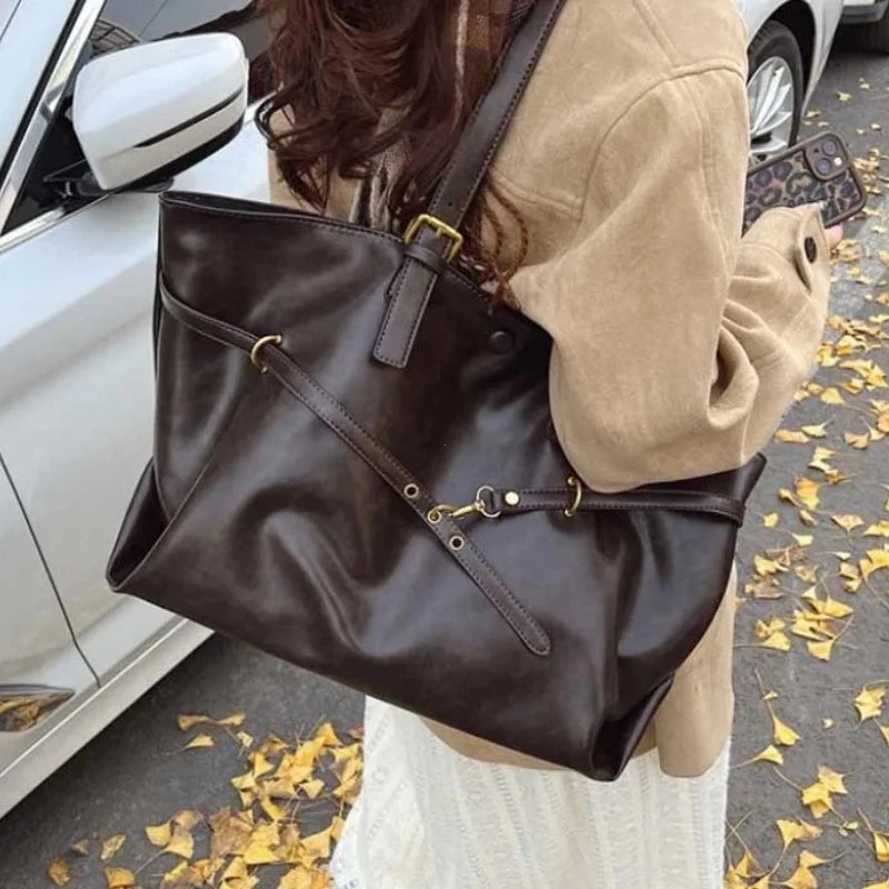 Sac cabas femme en simili cuir