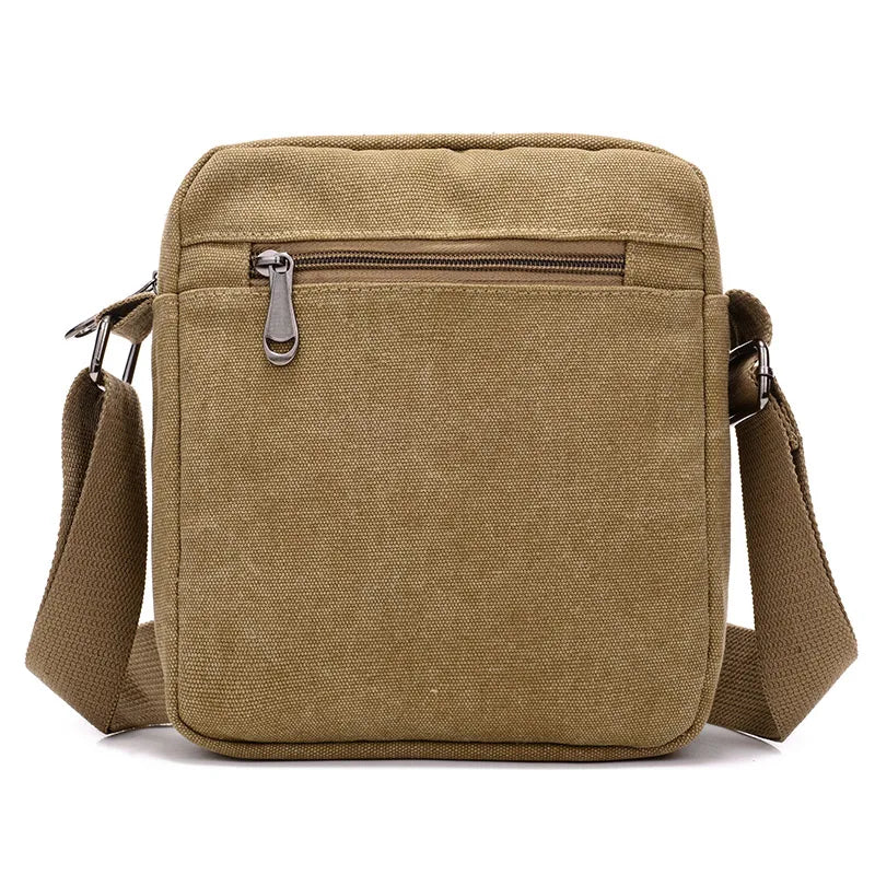 Sac bandoulière homme en toile