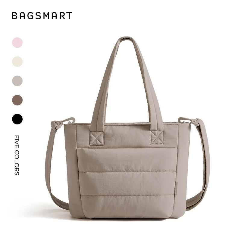 Sac cabas à bandoulière rembourrée