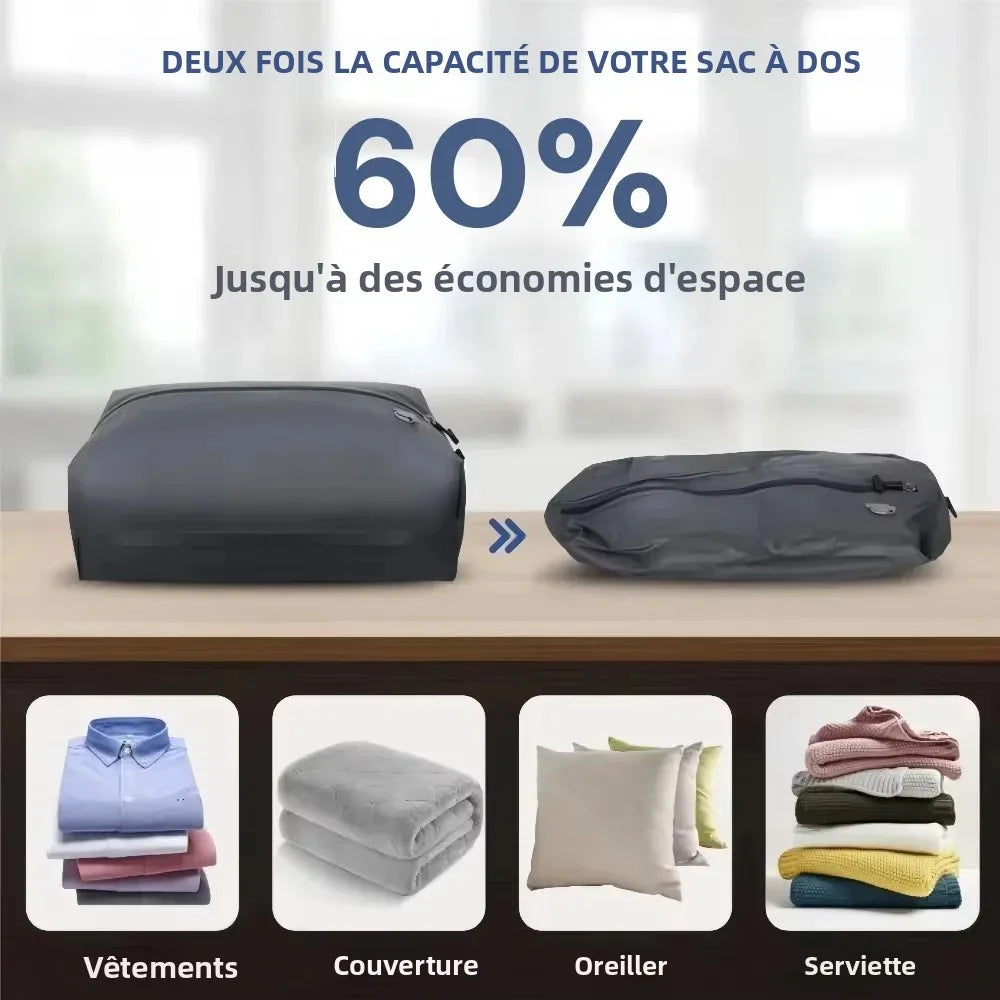 Sac sous vide de voyage pour camping