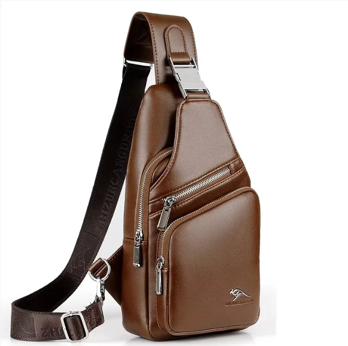 Sacoche homme en simili cuir