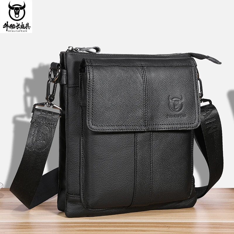 Sac bandoulière homme en cuir
