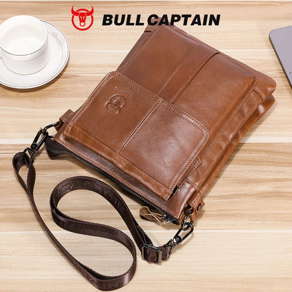 Sac bandoulière homme en cuir