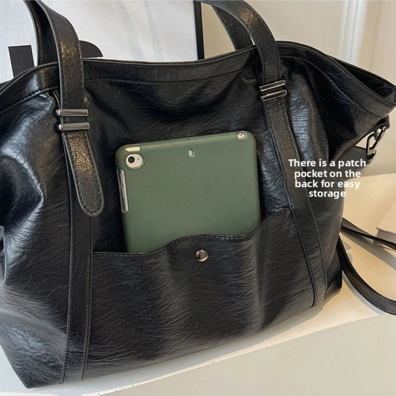 Sac cabas femme en simili cuir