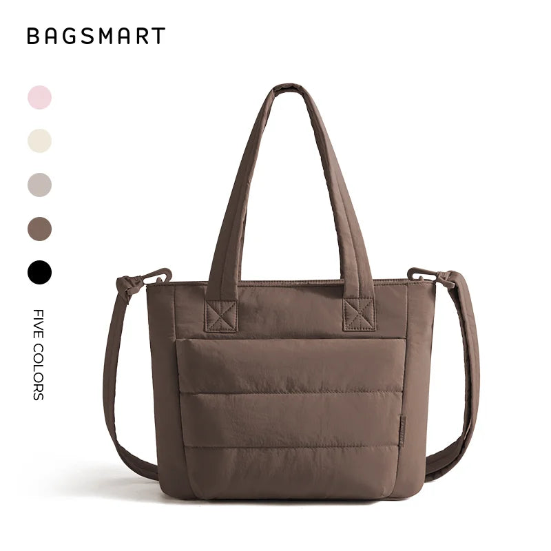 Sac cabas à bandoulière rembourrée