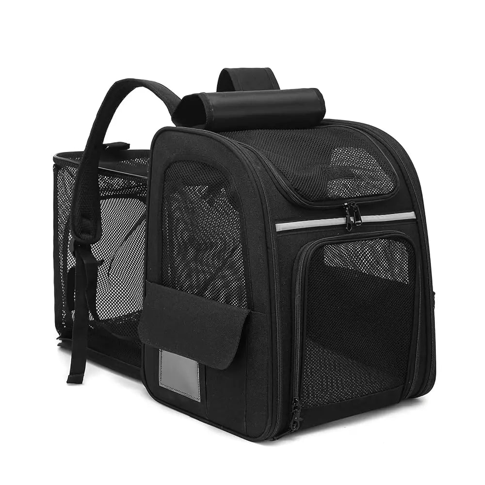 Sac de transport chat en filet