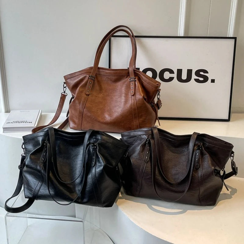 Sac cabas femme en simili cuir