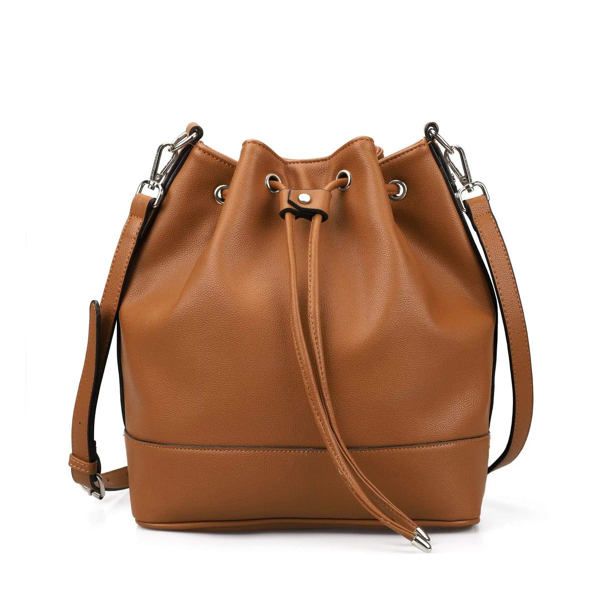 Sac seau femme en cuir