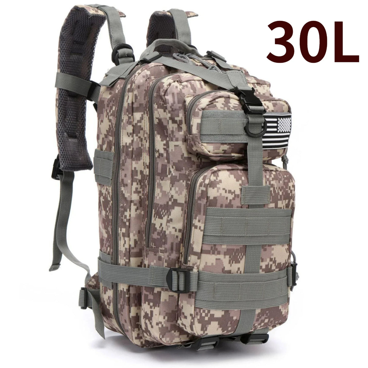 Sac à dos militaire camouflage
